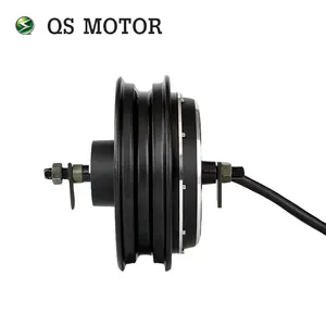 QSMOTOR-Motor de cubo de rueda eléctrica BLDC, 10 pulgadas, 3500W, 50H, V4.2, 48V, 60V, 72V