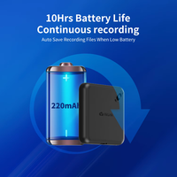 Gadget AI Note perekam transkripsi Audio Format WAV panggilan mesin perekam suara Digital untuk direkam