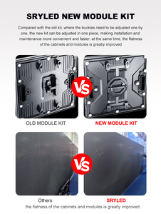 Pantalla <span class=keywords><strong>de</strong></span> visualización Sryled Panel LED P2.976mm Montaje <span class=keywords><strong>de</strong></span> gabinete <span class=keywords><strong>de</strong></span> aluminio <span class=keywords><strong>de</strong></span> fundición a presión Pantalla LED <span class=keywords><strong>de</strong></span> alquiler impermeable para exteriores - Product Image 6