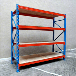 Mracking Manufacture Factory 500KG Per Layer Powder Coated Metal Medium Duty Warehouse Storage Rack Shelf With Wire Mesh Decking - Product Image 6