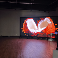 Bannière publicitaire LED numérique autonome pour intérieur, affiche LED holographique, pas de pixel P3.91/P6.25, 90% transparent, haute résolution