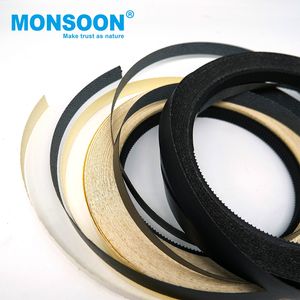 Furniture Accessories Protection Eco-friendly Water Resistant <b>PVC</b> Melamine <b>Board</b> Edging Strips Wood Grain Flexible Edge Bending - Product Image 1