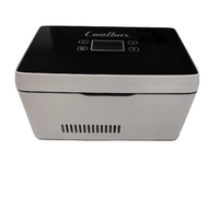 Boîte de refroidissement pour peptides alimentée par batterie 7800 mAh, écran tactile, support pour flacons, mini-refroidisseur portable, étui de stockage pour flacons de peptides de 3 ml