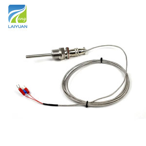 Laiyuan 6*50mm 3 Wire RTD Temperature Sensor Platinum Thermocouple <strong>PT100</strong> - Product Image 2