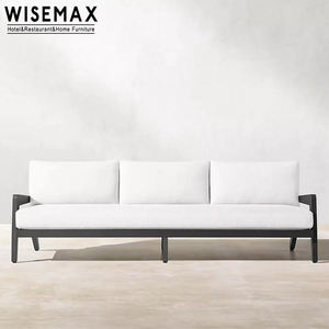 WISEMAX FURNITURE Meubles d'extérieur modernes et minimalistes, table basse en alliage d'aluminium durable, table centrale pour jardin et patio - Product Image 5