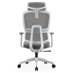 Vải trắng xoay bàn ghế Ergonomic điều hành văn phòng quản lý lưới thoải mái On-The-Go chỗ ngồi - Product Image 2