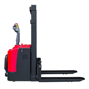 Elevatore elettrico 1 1.5 2 6 ton carrello elevatore in piedi stakers elettrici bonificatori - Product Image 4