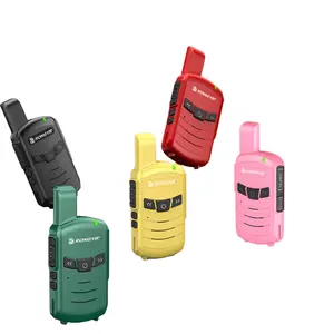Mini Walkie Talkie For Kids A5 2W Type-C Charging Ham Radio Anti- Drop and Dustproof UHF Transceiver Two Way Radio