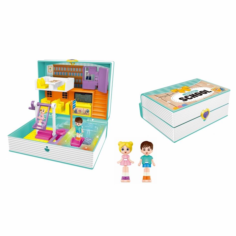 Игрушка-подарок сюрприз, ролевая игра для детей, лидер продаж, мини-сюрприз, Подарочный магазин, набор для строительства, удивительный Карманный дом