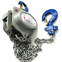 Palans à chaîne manuels en acier allié G80, capacité de 0,5 à 20 tonnes, robustes, pour entrepôts, hôtels et usines.