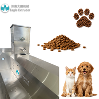 Machine d'extrusion et de formage pour aliments pour chiens/chats, de qualité alimentaire, avec fonction autonettoyante