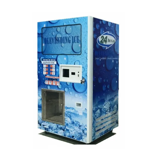 Лидер продаж, автоматический комбинированный автомат для продажи льда и воды с системой мешков