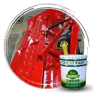 Industrial Oil Based Anticorrosive Metal Spray Topcoats High Gloss Acrylic Anti Rust Coating Liquid State Enamel Paint
