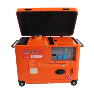 Excalibur 5kw industrial generator price handle electrical starter diesel generator price