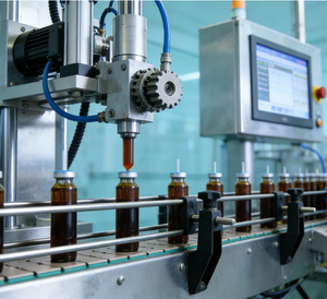 Ligne de mise en bouteille d'huile automatique, machine de remplissage d'huile de palme, végétale, comestible, de cuisson - Product Image 4