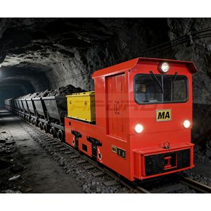 électrique 5ton <span class=keywords><strong>Locomotive</strong></span> industrielle alimentée par batterie pour la construction de tunnels L'exploitation minière au fond - Product Image 1