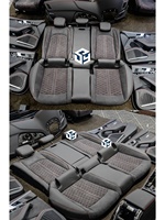 Sièges baquet de luxe sport racing pour voiture, avec panneau en fibre de carbone personnalisé et revêtement en cuir, version améliorée RS pour Audi A3 A4 A5 A6 A7 Q3 Q5 Q7 Q8