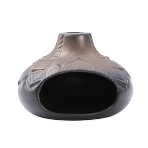 Brûleur d'encens en céramique et porcelaine fait main, motif ondulé, design à reflux, prix <span class=keywords><strong>de</strong></span> gros d'usine, porte-encens pour <span class=keywords><strong>la</strong></span> <span class=keywords><strong>maison</strong></span> et le bureau - Product Image 5