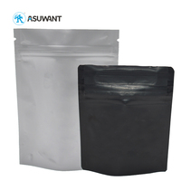 Sac plastique à fermeture éclair inodore, sac d'emballage de qualité alimentaire, résistant aux mauvaises odeurs, en PE, 3.5 noir, 1/8OZ, refermable, offre spéciale