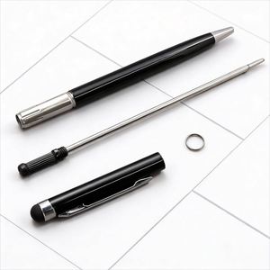 Multicolor <b>Multi</b>-functional Metal Ballpoint <b>Pen</b> with logo Slim Signature <b>Pen</b> Custom <b>Pen</b> 1.0mm Writing Diameter Suitable As Gifts - Product Image 4