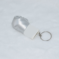 Porte-clés de boxe de simulation Spot Set, mini accessoires de sac à dos, pendentif sportif, cadeau tendance