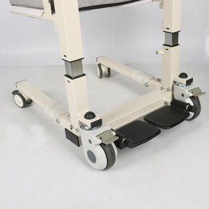 Wheelchair <b>Transfer</b> <b>Vehicle</b> Disabled Care Safe Adjustable Portable Patient Conveyor Nursing Chair Lift Wheel Chair With Commode - Product Image 5