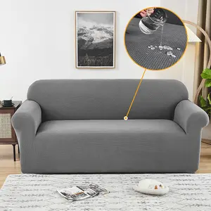 Cina Stock Stock Online a buon mercato prezzo ragionevole elastico lavabile grigio chiaro impermeabile Set di divani in cotone per cane da compagnia gatto