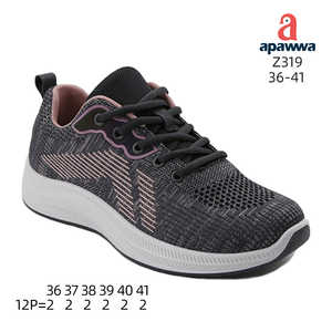 Zapatillas Apawwa Z319 grises/rosas talla 36-41 ligeras 0,0g - Product Image 3