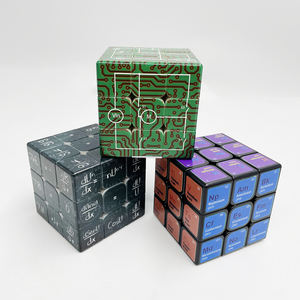 Cubo mágico 3x3 DE MATEMÁTICAS ABS al por mayor, logotipo personalizado, herramienta de aprendizaje de desarrollo de inteligencia, juguete para regalo, cubos de rompecabezas de matemáticas 3x3x3 - Product Image 6