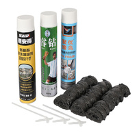 Mousse de polyuréthane d'isolation de canette de pulvérisation de mousse d'unité centrale en expansion acoustique à faible expansion professionnelle