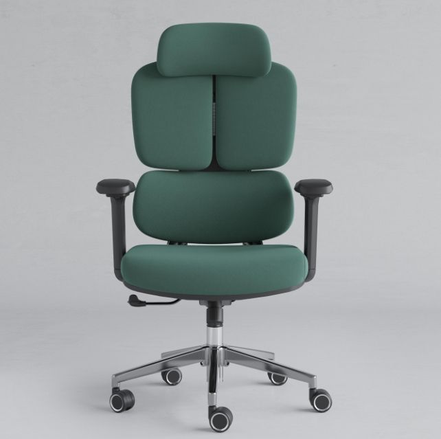 Green+aluminium alloy support