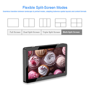 จอแสดงผลโฆษณาแบบสัมผัสขนาด 43 นิ้ว 32 นิ้ว จอแสดงผล 4K ระบบแอนดรอยด์ วินโดวส์ เมนูบอร์ด คีออสก์ ป้ายดิจิทัล และจอแสดงผล - Product Image 6