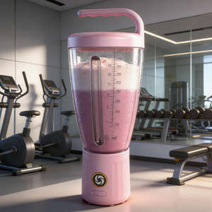 Licuadora Portátil 2026, Nueva Licuadora Portátil, Electrodomésticos de Cocina Pequeños, Máquina Licuadora, Máquina Exprimidora Portátil, Vaso Procesador, Batería - Product Image 3