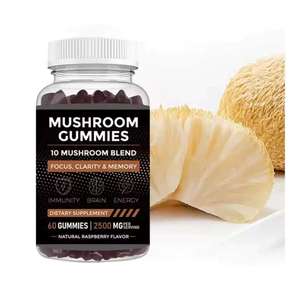 Gomitas de hongos aptas <span class=keywords><strong>para</strong></span> personas de mediana edad <span class=keywords><strong>y</strong></span> mayores, 60 piezas por paquete, favorecen la <span class=keywords><strong>memoria</strong></span> <span class=keywords><strong>y</strong></span> la concentración - Product Image 1