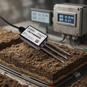 Sensor de Humedad del Suelo Profesional, Sensor Digital de Humedad con 3% FSD RS485 Modbus RTU - Product Image 1