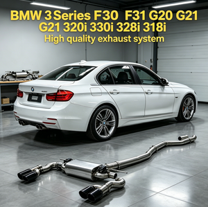 Válvula Electrónica SS304 Catback Compatible con BMW F30 F31 F32 F34 N20 / G20 G21 G28 B48 B46 320i 328i 330i <span class=keywords><strong>318i</strong></span> Silenciador - Product Image 1