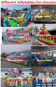 <span class=keywords><strong>2025</strong></span> mới lớn bơm hơi nhà đôi trượt nước leo lên kết hợp không khí mềm nhảy lâu đài - Product Image 5