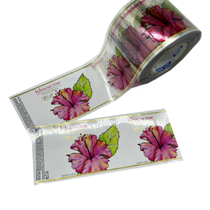 Étiquettes de bouteilles de shampoing cosmétiques imperméables en vinyle transparent - Product Image 3