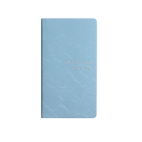 Benutzer definiertes Stich protokoll A4 A5 A6 A7 PU-Leder Softcover Leere Seiten Schüler übungs programm Notizbuch