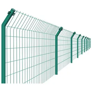 Pvc Coated 50x200mm High Quality 3d Bending Curved Welded Wire Mesh Farm Garden Fence Panel