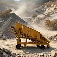 Équipement de criblage de minerai, capacité de 200 tonnes/heure, machine de criblage vibratoire linéaire personnalisable avec moteur de haute précision