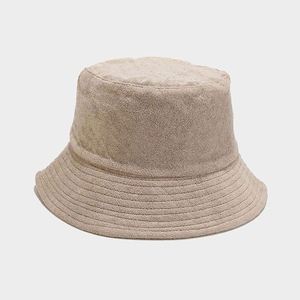 Sombrero de Pescador Unisex de Tela de Toalla con Bordado 3D y Logotipo Personalizado para Adultos - Listo para Viajar y Pescar - Product Image 4