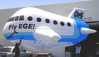 Vente chaude 2026 Avion gonflable géant, Avion gonflable pour la publicité