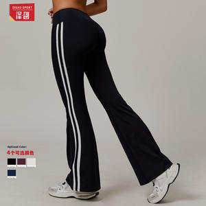 Pantalones Deportivos Disko Sport Flare DCK3020-2 de Cintura Alta, Tejidos y Transpirables para Mujer, Pantalones Casuales para Correr - Product Image 5