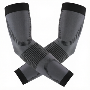 Manchons de compression pour mollets en cuivre, haute élasticité, soutien et protection pour la course, le basketball, le fitness, anti-entorse - Product Image 1