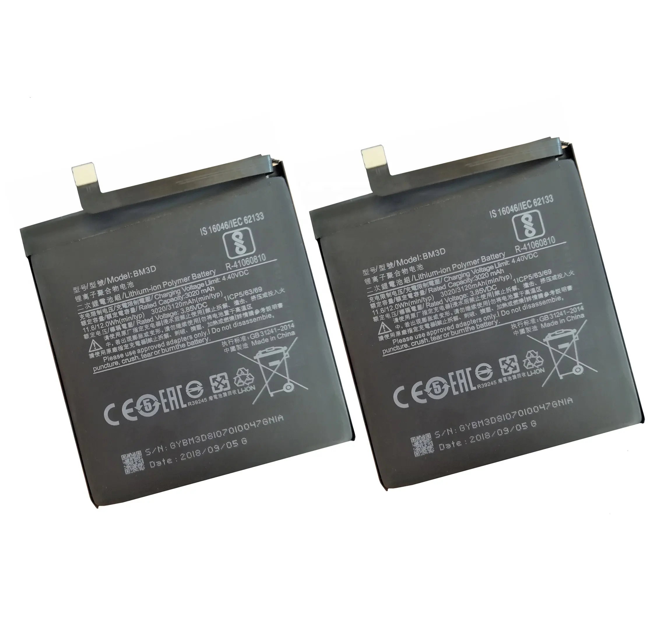 Original BM3D MI 8 SE Battery For Xiaomi 8 SE MI8 SE M8SE BM 3D Genuine Replacement Phone Battery 3120mAh
