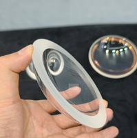 Lentille en quartz Bk7 anti-reflet OEM pour caméra sous-marine, lentille de protection