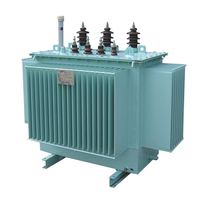 Transformateur de puissance immergé dans l'huile à enroulement en aluminium triphasé 11/0,4 kV de haute qualité