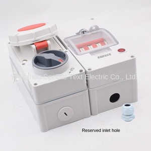 Karwoll 3P/4P/5P 16A nhựa ngắt mạch cơ khí Khóa liên động chuyển đổi ổ cắm cho IEC ngoài trời IP67 công nghiệp kết nối - Product Image 2