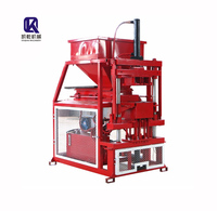 Machine de briques en argile imbriqueuse, Machine manuelle à blocs de terre